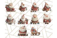 Santa Claus Clipart, North Pole Holiday PNG Graphics Product Image 9