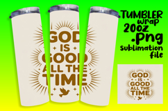 20oz Tumbler Sublimation PNG , Religious Product Image 1