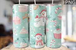 Christmas Winter Tumbler Warp - High Quality 300 Dpi Product Image 1