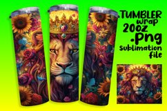 Creative 20oz Artwork for Sublimation , Leo Product Image 1