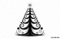 Christmas Tree Svg | Christmas Svg | Svg Cut Files Product Image 1