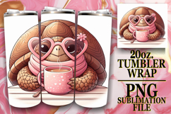 SWEET HARMONY 20oz TUMBLER WRAP, Turtle Product Image 1