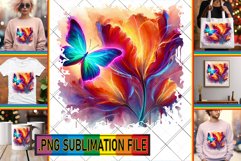 Unique Tote Bag Art Ideas, Butterfly Product Image 1