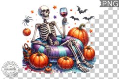 Halloween Skeleton Sublimation Bundle - High Quality PNG Product Image 15