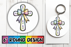 Sweet Coaster Designs for Cars, Cross and Bow Product Image 1