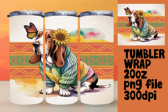 Watercolor Cute Owl Tumbler Wrap 20oz Product Image 1