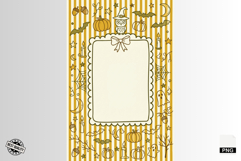 Whimsy Halloween Frames Clipart Product Image 1