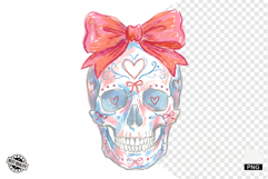 Halloween Skull Clipart Product Image 1