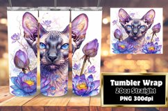 Tumbler Magic with Happy Cats Product Image 1