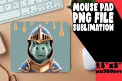 JOYFUL mouse MAT Playful Art, Cute Dino Product Image 1