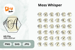 Moss Whisper Monogram Product Image 1
