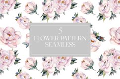 Floral pattern seamless watercolor Product Image 4