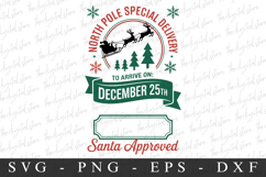 North Pole Special Svg | Christmas svg Product Image 1