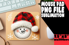 Luminous Mouse Pad Design Ideas, Snowman Product Image 1