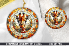 Animals Stained Glass Ornament Bundle, 30 High-Quality PNG Product Image 20