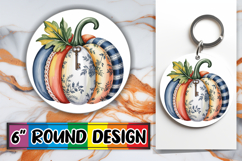 Joyful Circle Designs Sublimation, Pumpkin Watercolor Product Image 1