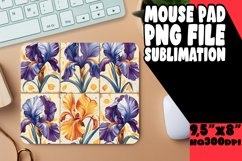 Blossom Beauty Delight Sublimation Mouse Pad Design PNG Product Image 1