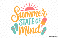 Summer State of mind svg | Summer Svg | Svg Cut Files Product Image 1