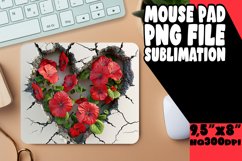 Captivating Love Heart Mousepad Product Image 1