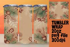 20oz Tumbler Template for Gifts , Christmas Product Image 1
