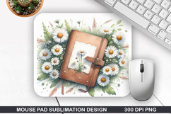 Mouse Pad Sublimation, Animals Mouse Pad PNG Design Product Image 1