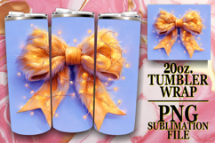 Blissful travels 20oz tumbler wrap, Christmas Product Image 1