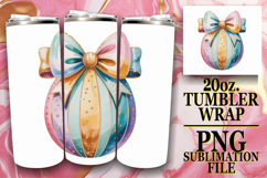 RADIANT SPIRITS 20oz TUMBLER WRAP, Easter Egg Product Image 1