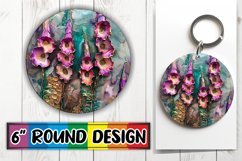 Radiant Gold Blossom Sublimation Charms Product Image 1