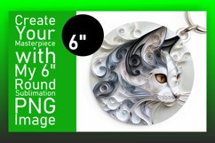Vibrant Feline Flair: 3D Sublimation Gallery Product Image 1