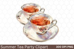 Summer Tea Party Clipart Product Image 1