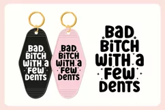 Funny Driving Motel Keychain SVG Vol.2 | Few Dents Product Image 3