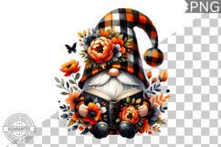 Halloween Gnome Sublimation - Clipart PNG Design Product Image 1