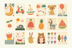 Playful Nursery Prints Wall Art Cute Printable Posters Product Image 7