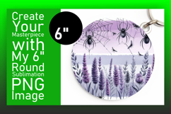 Whimsical Round Design for Car Coasters , Halloween Product Image 1