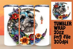 Doggie Delight: Sublimation Tumbler Wrap 20oz Product Image 1