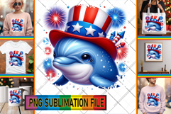 LUMINOUS Tote Bag Sublimation Ideas, USA Animals Product Image 1