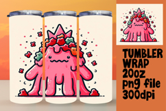 RADIANT 20oz Tumbler Graphic for Gifts , Monster Product Image 1