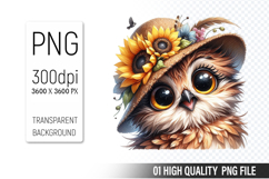 Cute Chicken, Animal Sublimation Clipart PNG Product Image 1