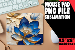 COZY mouse PAD Sublimation Magic, 3D Flower Product Image 1
