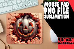 UNIQUE MOUSE MAT GIFT IDEAS, 3D Pumpkin Product Image 1
