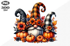 Halloween Gnomes Sublimation - Clipart PNG Design Product Image 1