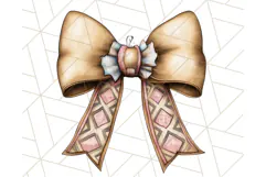 Western Style Bow PNG, Cute Cowboy, Cowgirl Coquette Png Product Image 5