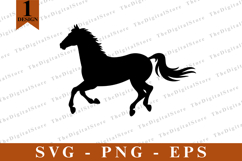 Horse SVG, Horse vector, Horse Silhouette, Cut files Product Image 1