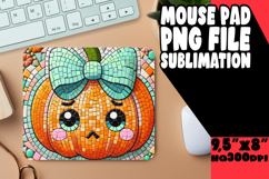 TIMELESS MOUSE MAT ARTISTIC DESIGN, Cute Pumpkin Product Image 1