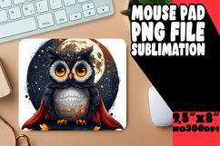 Owl Mouse Pad Spring for PNG Sublimation Product Image 1