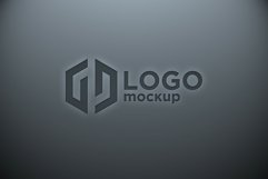 Metal Engriving Logo Mockup Template Product Image 1