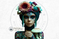 Psychedelic Fantasy Mushroom cliparts For RPG Crafts Product Image 14
