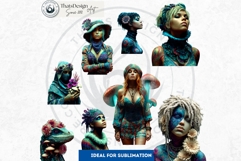 Psychedelic Fantasy Mushroom cliparts For RPG Crafts Product Image 5