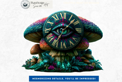 Psychedelic Fantasy Mushroom cliparts For RPG Crafts Product Image 7