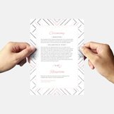 Modern Wedding Invitation Stationery Product Image 5
